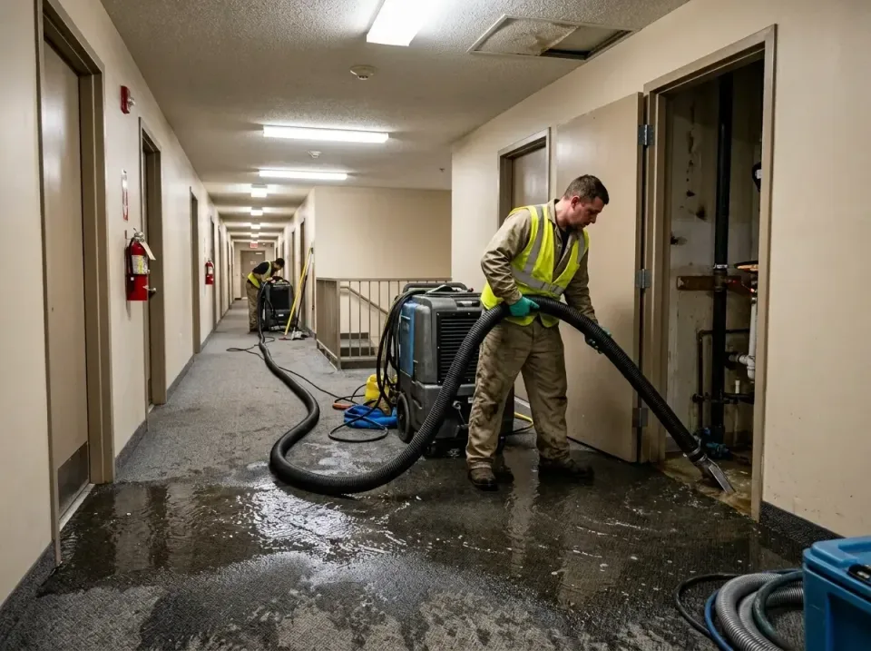multi-unit-apartment-hallway-f-005 — frequently asked questions, Emergency Burst Pipe Water Extraction & Removal in Park For…
